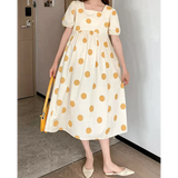 Kelly Maternity Midi Dress - Yellow / m - St Vesti | All Dresses - Cocktail Dresses Formal Dresses + More.