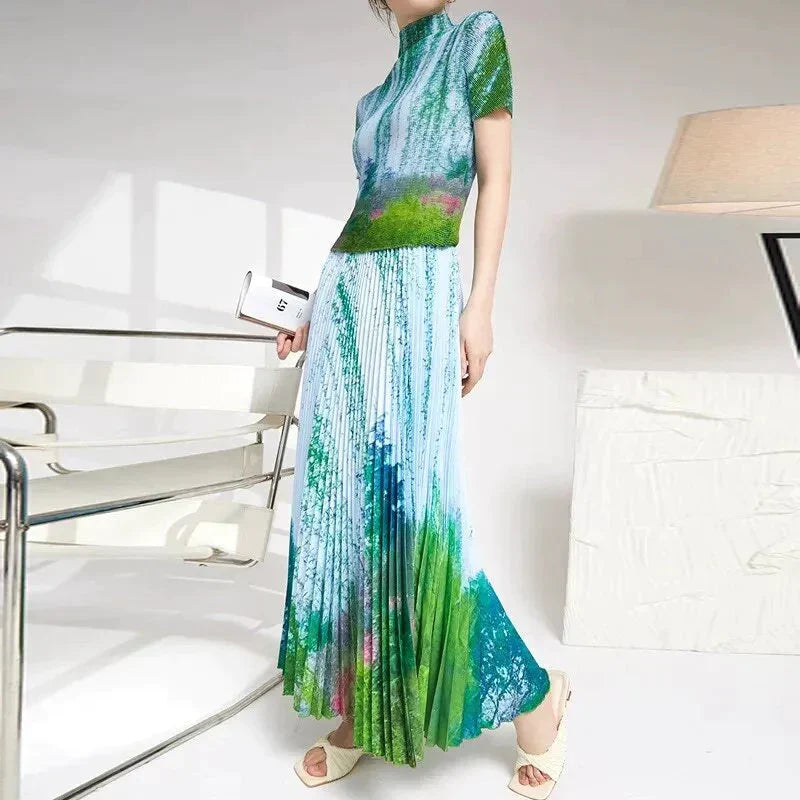 Layla Two Piece Top & Maxi Skirt Set - St Vesti | All Dresses - Cocktail Dresses Formal Dresses + More.