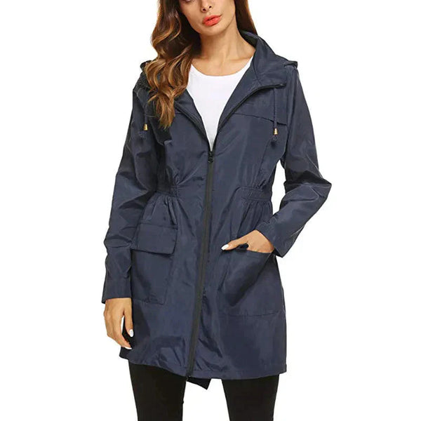 Leila Waterproof Trench Coat - Black / s - St Vesti | Coats & Jackets