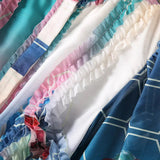 Light Blue Modern Edge Floral Maxi Dress - St Vesti | All Dresses - Cocktail Dresses Formal Dresses + More.