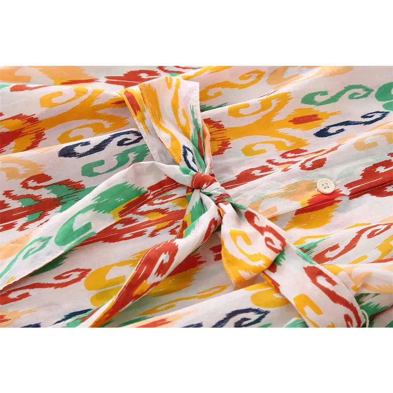 Light Retro Midi Dress With Belt - St Vesti | All Dresses - Cocktail Dresses Formal Dresses + More.