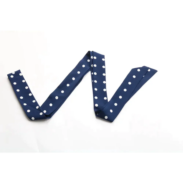 Lilian Polka Dot Midi Dress In Blue - St Vesti | All Dresses - Cocktail Dresses Formal Dresses + More.