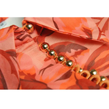 Lipstick Print Long Sleeve Maxi Dress - St Vesti | All Dresses - Cocktail Dresses Formal Dresses + More.