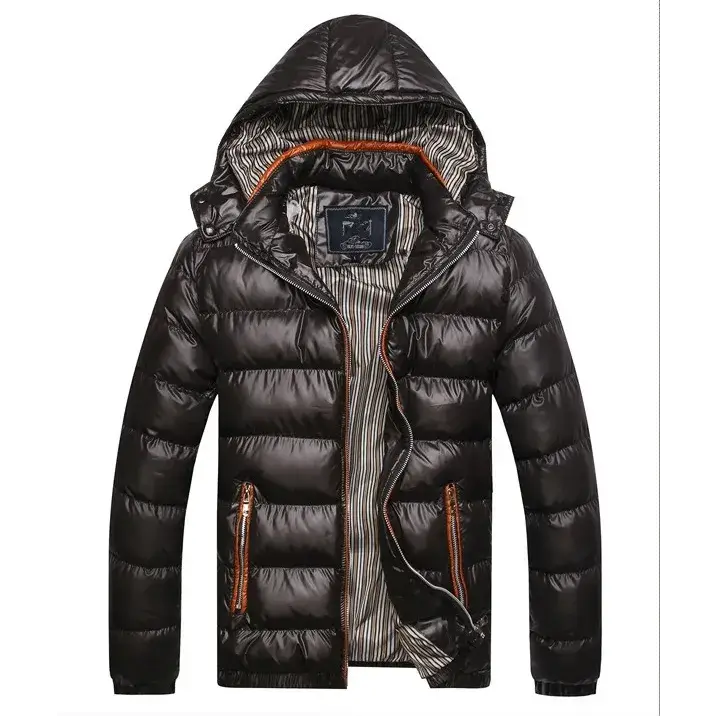 Long Sleeve Puffer Jacket - Black / 4xl - St Vesti | Coats & Jackets