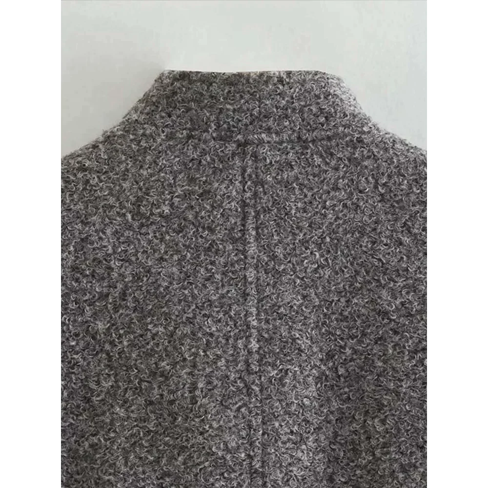 Louisa Bomber Jacket In Grey - St Vesti