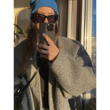 Louisa Bomber Jacket In Grey - St Vesti