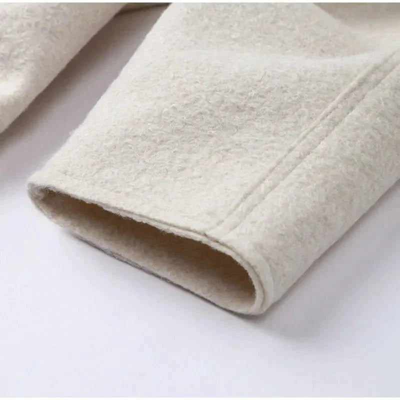 Louisa Bomber Jacket In White - St Vesti | Coats & Jackets