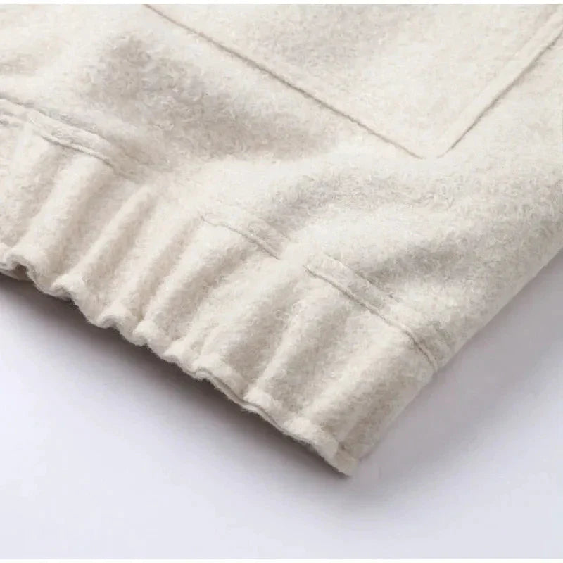 Louisa Bomber Jacket In White - St Vesti | Coats & Jackets