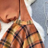 Lucy Knit Top & Skirt Two Piece Set - St Vesti | All Womens Skirts Leather Skirts And Maxi Skirts