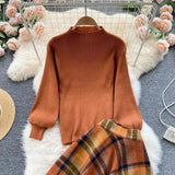 Lucy Knit Top & Skirt Two Piece Set - St Vesti | All Womens Skirts Leather Skirts And Maxi Skirts