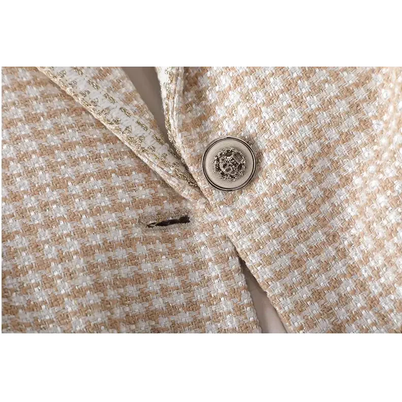 Madelyn Blazer In Apricot - St Vesti | Blazers & Cardigans