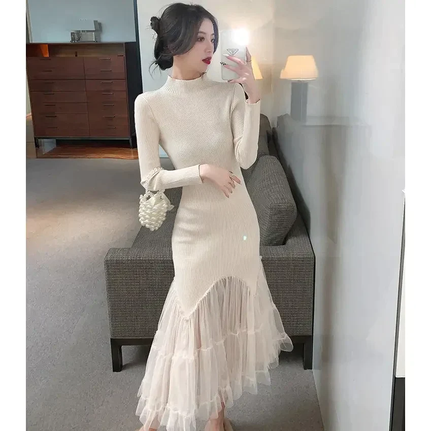 Mermaid Views Party Dress - Apricot / One Size - St Vesti | All Dresses - Cocktail Dresses Formal Dresses + More.