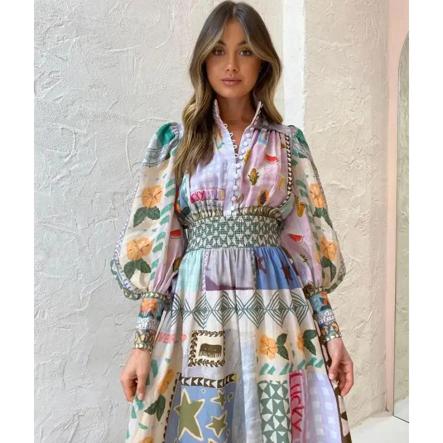 Michelle Lantern Maxi Dress - St Vesti | All Dresses - Cocktail Dresses Formal Dresses + More.