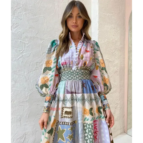 Michelle Lantern Maxi Dress - St Vesti | All Dresses - Cocktail Dresses Formal Dresses + More.