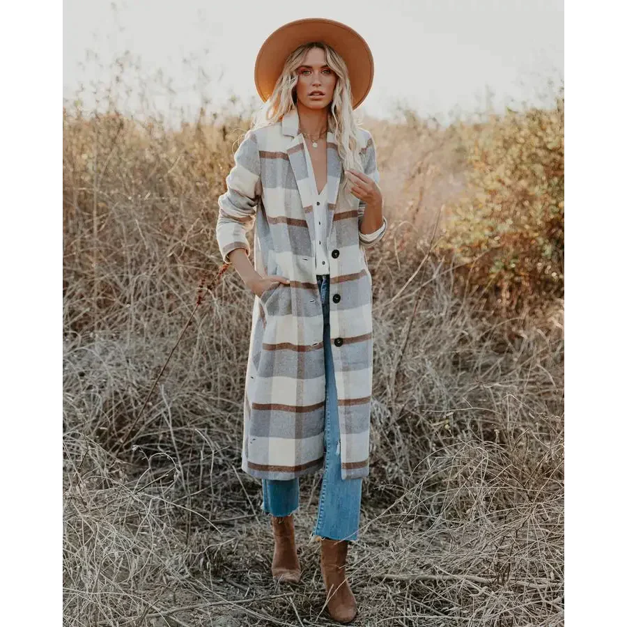 Naomi Double Face Wool Coat - St Vesti | Blazers & Cardigans