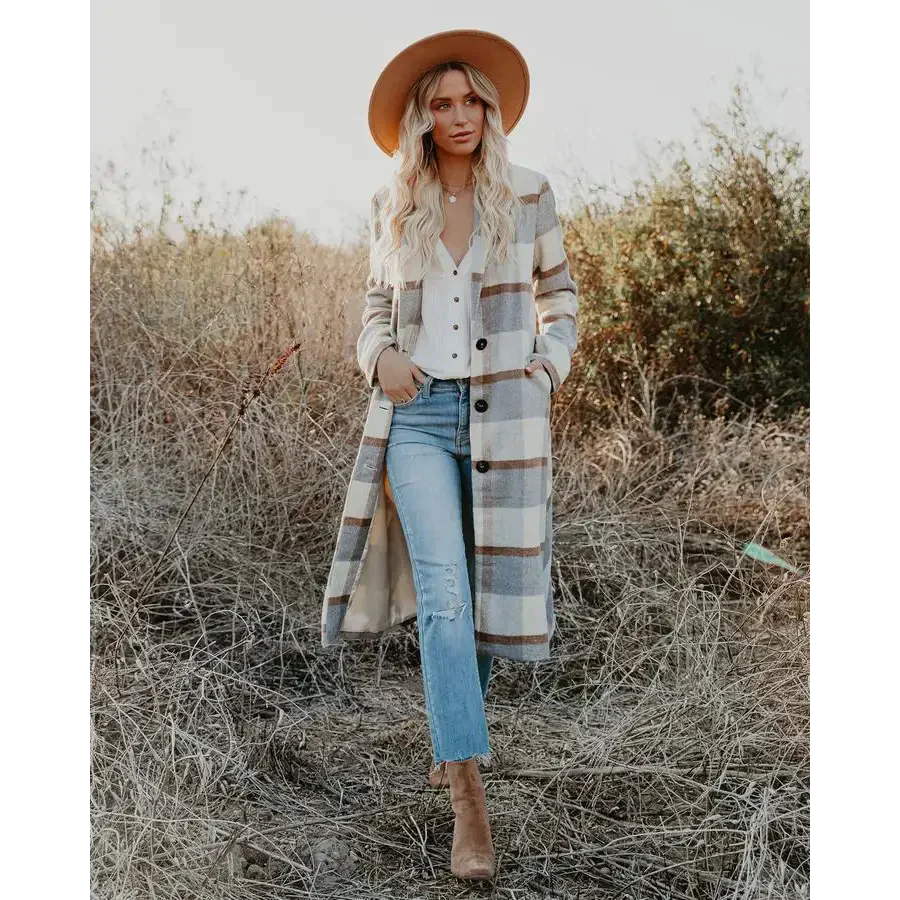 Naomi Double Face Wool Coat - St Vesti | Blazers & Cardigans