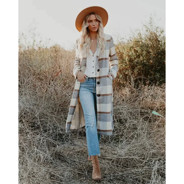 Naomi Double Face Wool Coat - St Vesti | Blazers & Cardigans