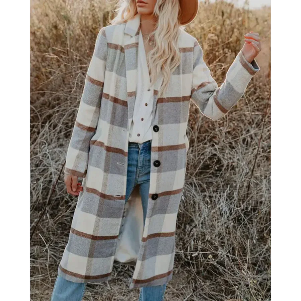 Naomi Double Face Wool Coat - St Vesti | Blazers & Cardigans