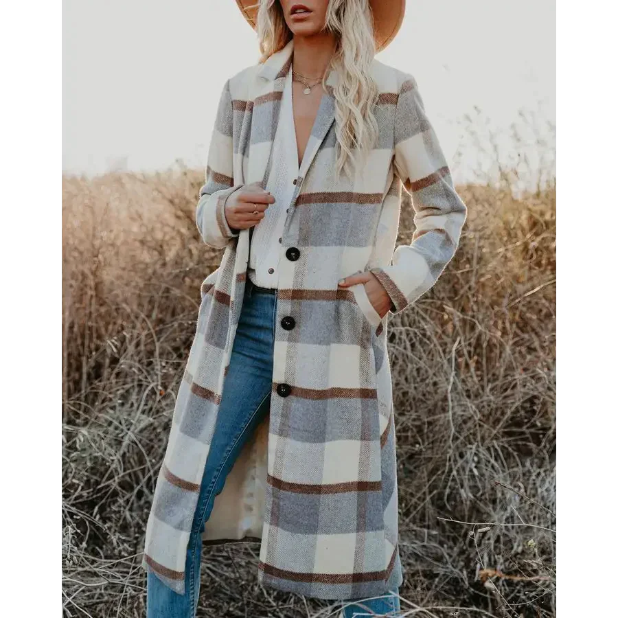 Naomi Double Face Wool Coat - St Vesti | Blazers & Cardigans