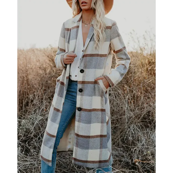 Naomi Double Face Wool Coat - St Vesti | Blazers & Cardigans