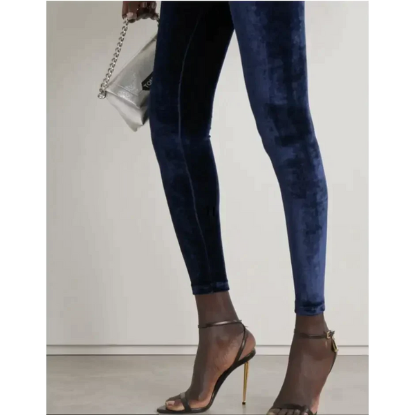 Philosophy Di Slim-leg Velvet Trousers - St Vesti | Plus Size