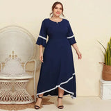 Plus Size Jed Loose Lace Spliced Maxi Dress - St Vesti | All Dresses - Cocktail Dresses Formal Dresses + More.