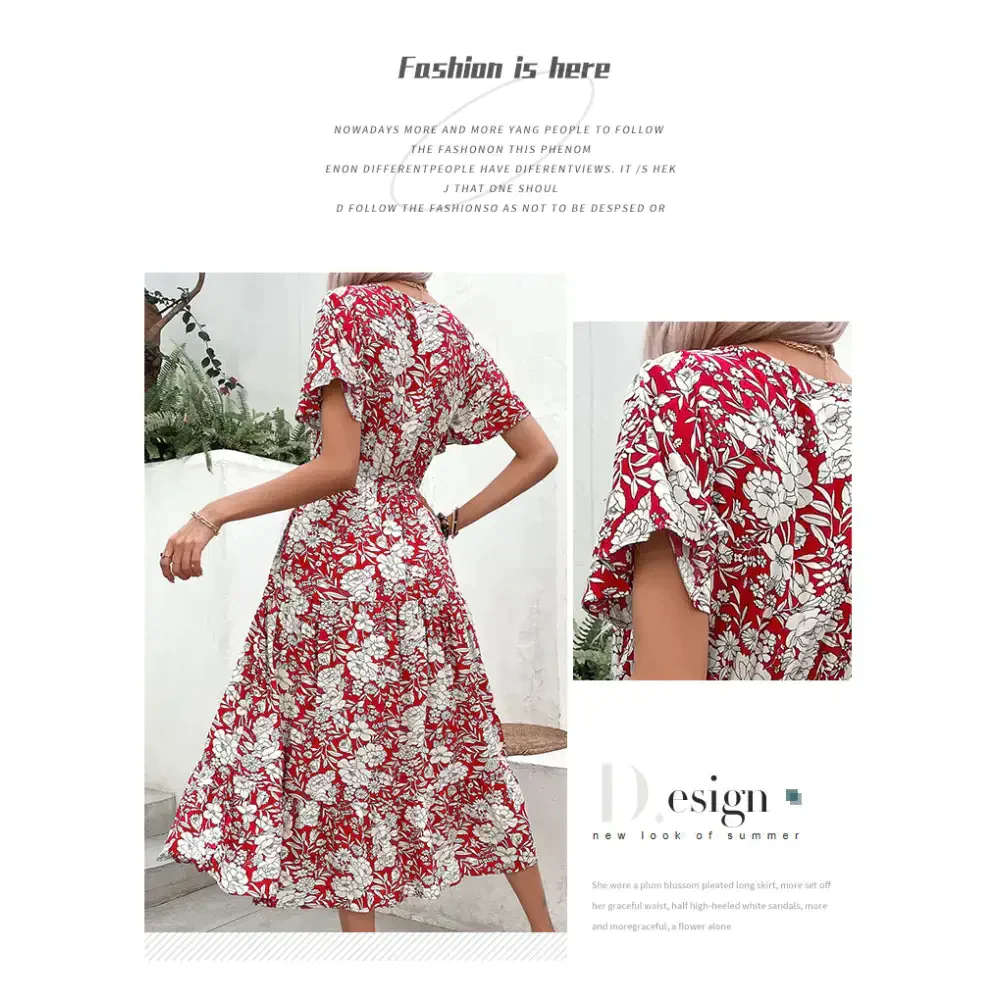 Red Wine Temperament Maxi Dress - St Vesti | All Dresses - Cocktail Dresses Formal Dresses + More.