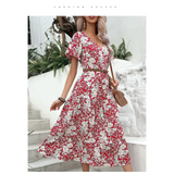 Red Wine Temperament Maxi Dress - St Vesti | All Dresses - Cocktail Dresses Formal Dresses + More.