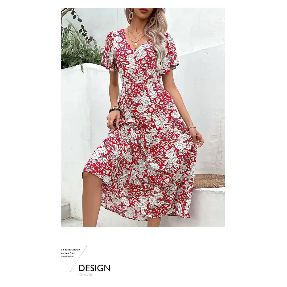 Red Wine Temperament Maxi Dress - St Vesti | All Dresses - Cocktail Dresses Formal Dresses + More.