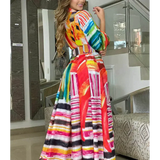 Rema Open Print Maxi Dress - St Vesti | All Dresses - Cocktail Dresses Formal Dresses + More.