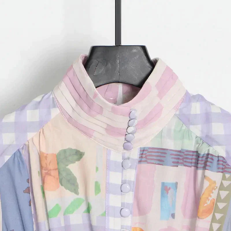 Ronda Print Maxi Dress In Pink - St Vesti | All Dresses - Cocktail Dresses Formal Dresses + More.