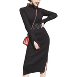 Shirley knit dress - black / s - st vesti | all dresses - cocktail dresses formal dresses + more.