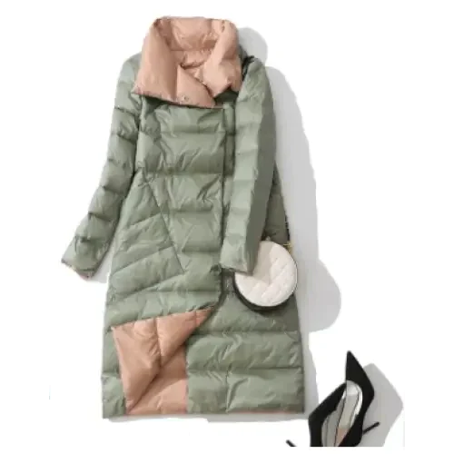 St Vesti Maxi Matte Puffer Coat - Green / 2xl - St Vesti | Coats & Jackets