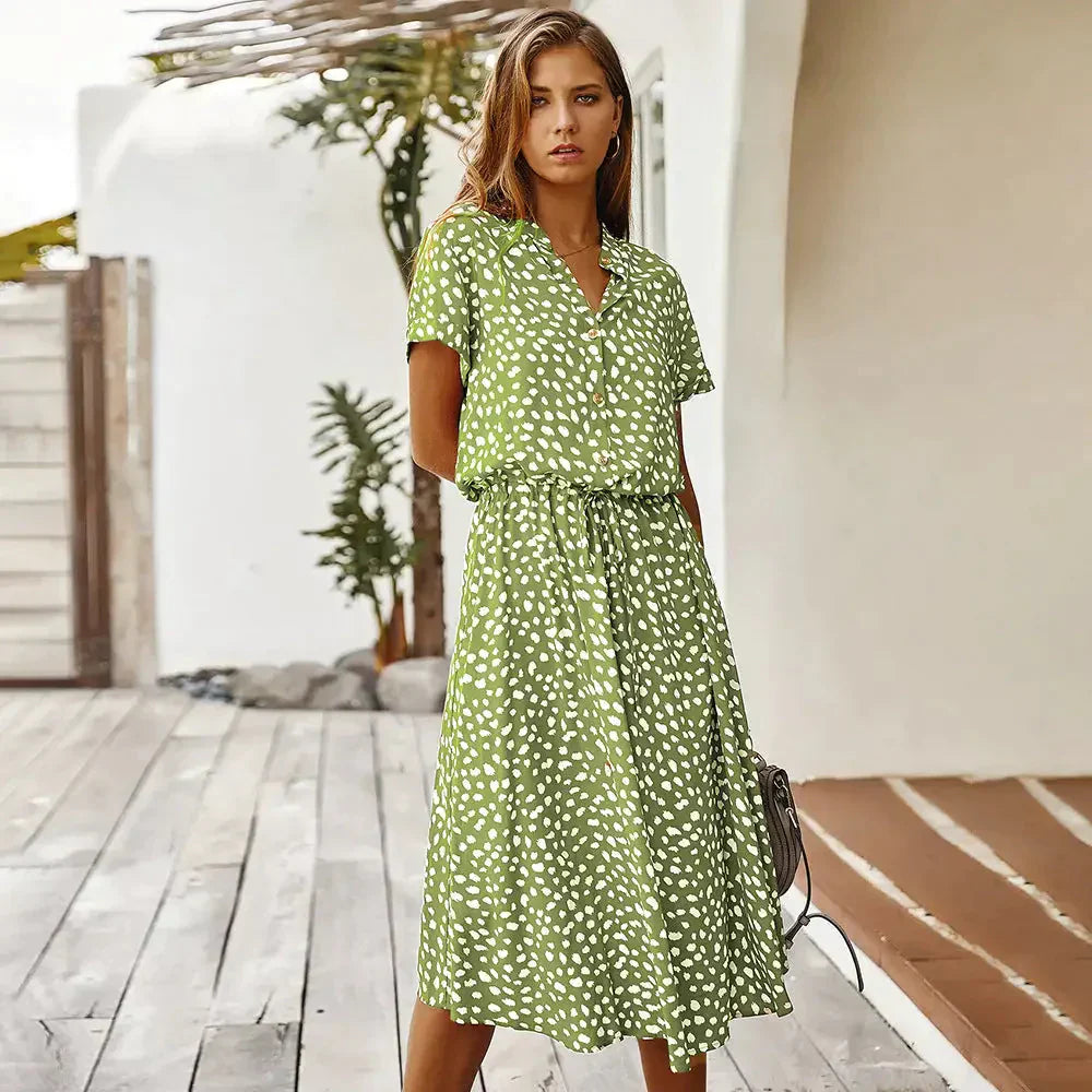 Sunny Day Midi Dress - St Vesti | All Dresses - Cocktail Dresses Formal Dresses + More.