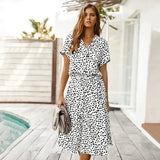 Sunny Day Midi Dress - White / s - St Vesti | All Dresses - Cocktail Dresses Formal Dresses + More.