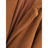 Teddy Bear Woollen Fur Coat - St Vesti | Coats & Jackets