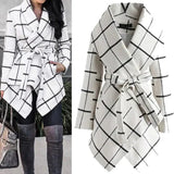 Vera Plaid Coat - St Vesti | Coats & Jackets