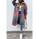 Vera Trench Coat In Pink - St Vesti | Blazers & Cardigans