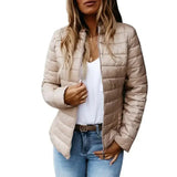 Veronica Puffer Jacket In Rosegold - St Vesti | Coats & Jackets