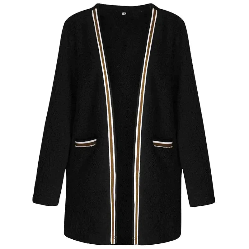 Warm Cardigan 🕊️ Women’s Winter Cardigan - Black / l - St Vesti | Blazers & Cardigans