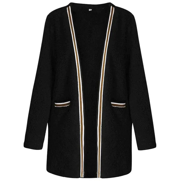 Warm Cardigan 🕊️ Women’s Winter Cardigan - Black / l - St Vesti | Blazers & Cardigans