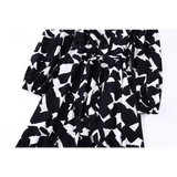 Zebra Black & White Midi Dress - St Vesti | All Dresses - Cocktail Dresses Formal Dresses + More.