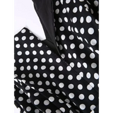 Zebra Polka Dot Black & White Midi Dress - St Vesti | All Dresses - Cocktail Dresses Formal Dresses + More.